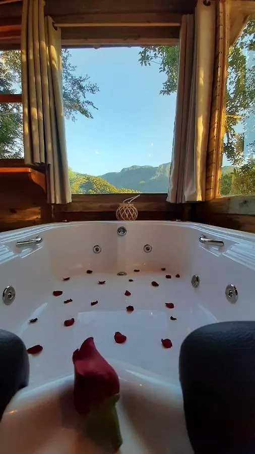 Luxussátor Pousada Flor De Lotus Dos Canyons Praia Grande